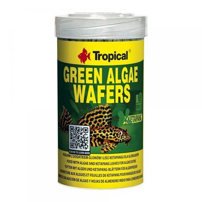 Tropical Green Algae Wafer 100ml - Futter für Welse L-Welse Welsfutter