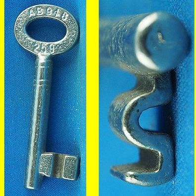 Börkey Zimmertür-Einsteckschloss-Schlüssel 946 Profil 259