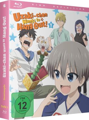 Uzaki-chan Wants to Hang Out! - Staffel 1 - Gesamtausgabe - Blu-Ray - NEU