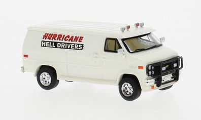 Chevrolet C 20, 1983, Hurricane Helldrivers, H0 Auto Modell 1:87, Brekina 18255