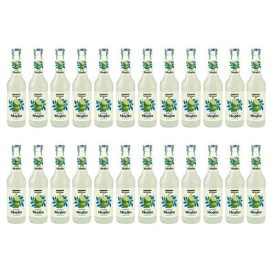 Vaihinger Virgin Mojito alkoholfrei – 24 × 0,33 l Glasflaschen – Erfrischender