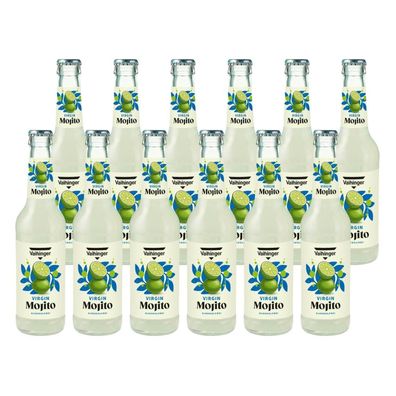 Vaihinger Virgin Mojito alkoholfrei – 12 × 0,33 l Glasflaschen – Erfrischender