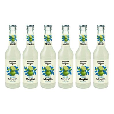 Vaihinger Virgin Mojito alkoholfrei - 6 × 0,33 l Glasflaschen - Erfrischender Mojito
