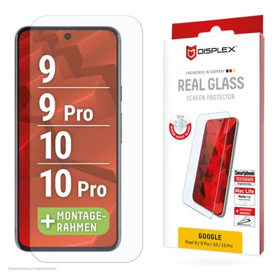 Displex Panzerglas 10H Google Pixel 9/9 Pro/10/10 Pro