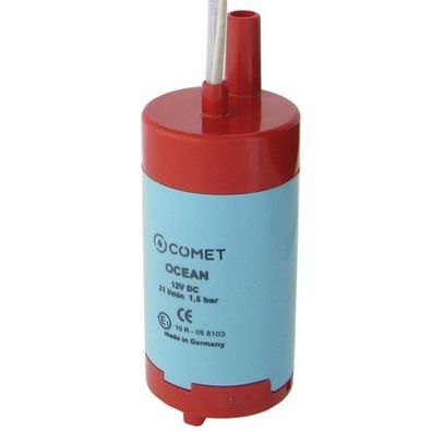 Tauchpumpen Comet Ocean 12 V, 21 Liter, SB-verpackt