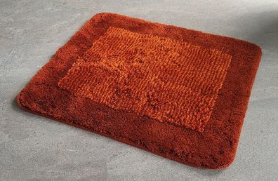Simply Terracotta Badteppich 55x65cm Hochflor 15-25mm