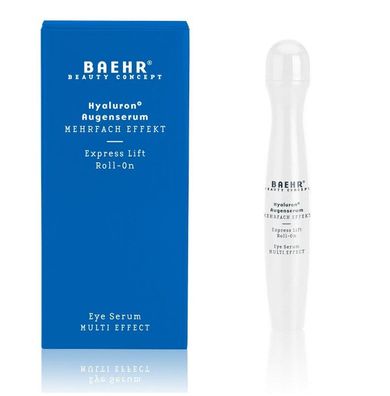 Pedibaehr - Baehr Beauty Concept  - Hyaluron+ Augenserum Express Lift Roll-On, 15 ml
