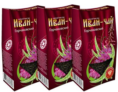 Ivan Tee fermentiert und granuliert 3 x 40 g Weidenröschen Gorchakovsky