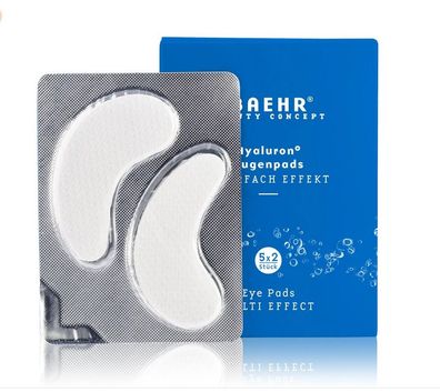 Pedibaehr - Baehr Beauty Concept  - Hyaluron+ Augenpads, 1 Pack (5 Paar)