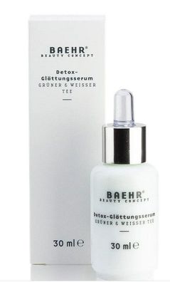 Pedibaehr - Baehr Beauty Concept  -   Detox-Glättungsserum Grüner & Weißer Tee, 30 ml