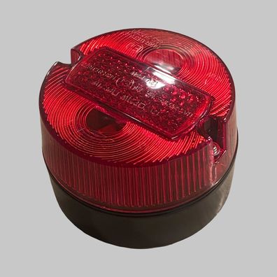 Rücklicht / Bremsschlußleuchte Ø100mm rot Simson S50, S51, KR51/2, SR50