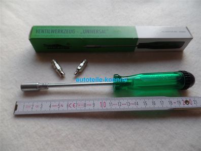 Ventilschrauber passend für VG5 + VG8 Standard Einsätze wechselbar