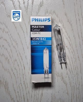 Philips Master Colour 35 W Metalldampf CDM-TC G8.5 Kaltweiß 842 4200 K