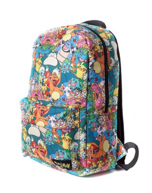 Pokémon Backpack Characters All Over Printed