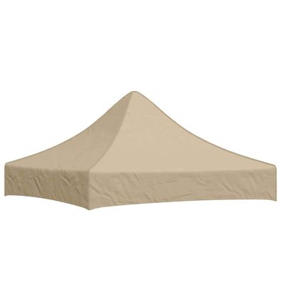 vidaXL Partyzelt-Dach 2x2 m Beige 270 g/m²