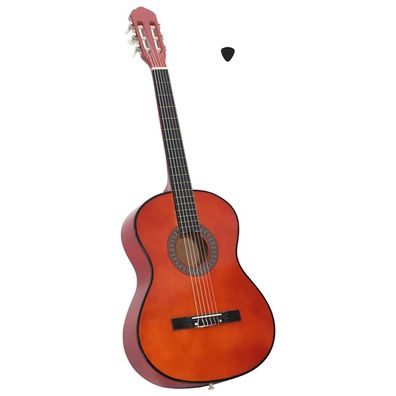 vidaXL Klassische Gitarre für Anfänger 4/4 39" Lindenholz