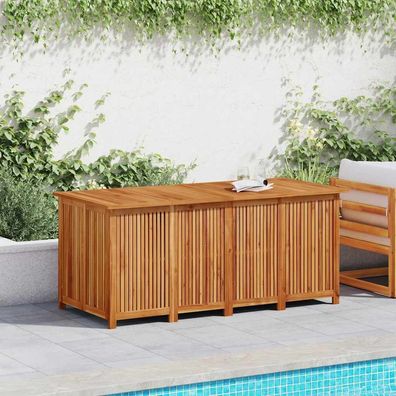 vidaXL Gartenbox 200x80x75 cm Massivholz Akazie