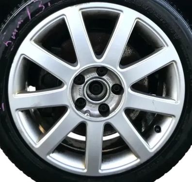 1x Audi A4 8E B6 B7 A6 4F Alufelge 8E0601025AC 7,5j x17H2 ET43 nur Felge