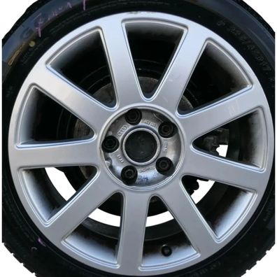 1x Audi A4 8E B6 B7 A6 4F Alufelge 8E0601025AC 7,5j x17H2 ET43 nur Felge 3