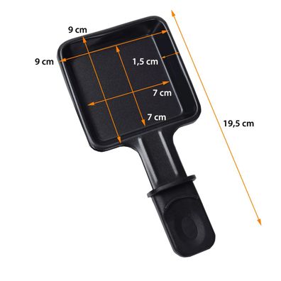 Universal Raclette Pfännchen viereckig