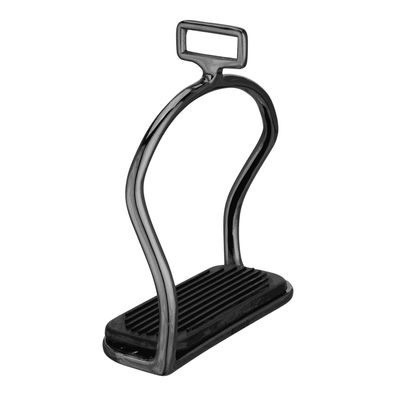 Sprenger Island-Steigbügel mit schwarzer Einlage 120 mm Trittweite