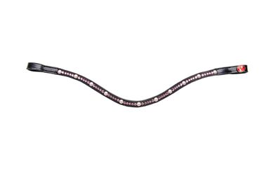 Kieffer Stirnband Priya mit rosa Steinchen