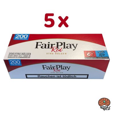 FairPlay Xtra Filterhülsen 5x 200 Hülsen