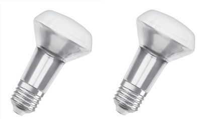 2x Osram LED Star R63 Reflektor E27 3,3W = 40W warmweiß 36° EEK: (Spektrum A-G)