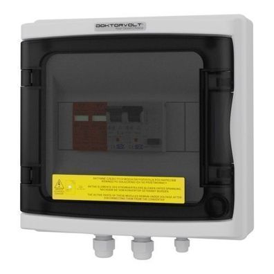 Solar Anschlusskasten Photovoltaik AC 16A 320V Überspannungsschutz Doktorvolt