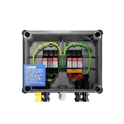 Solar Anschlusskasten PV DC 1000V T1 T2 2 Strings Doktorvolt 1444