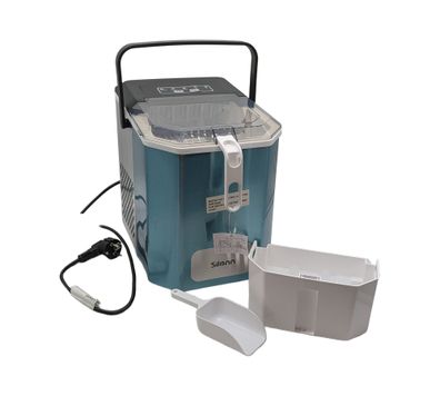 Silonn Eiswürfelmaschine 9 Eiswürfel/6 Min 12kg/Tag Selbstreinigend