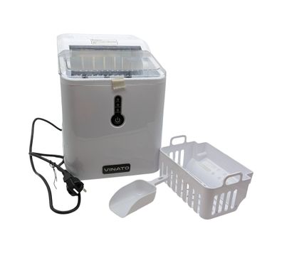 VINATO Eiswürfelmaschine 9 Eiswürfel 9 Min 12kg/24h