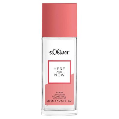 s. Oliver Here and Now Woman Deodorant 75 ml