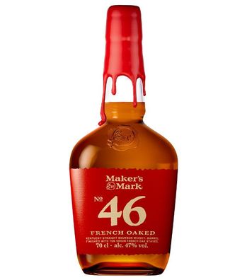 Maker's Mark 46 Bourbon Whisky (47 % Vol., 0,7 Liter)