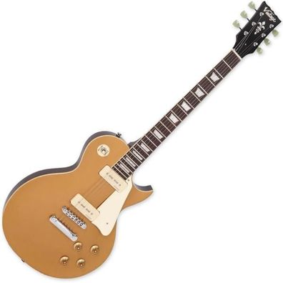 Vintage E-Gitarre V100GT Reissued Gold Top