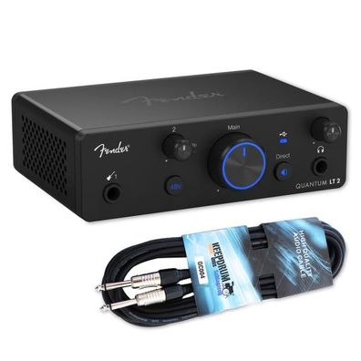 Fender Audio-Interface Quantum LT 2 2-Kanal mit Kabel