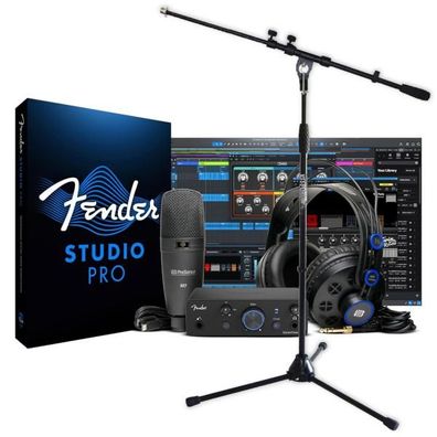 Fender Recording-Set Quantum Creator Bundle mit Stativ