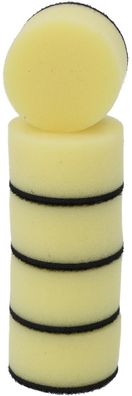 KS TOOLS Kunststoffpad gelb, Ø 50,0mm, 5er Pack