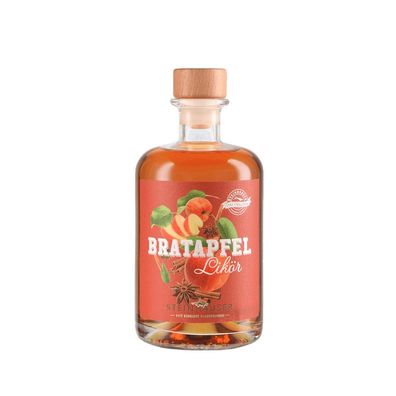 Geschenk Bratapfel Likör