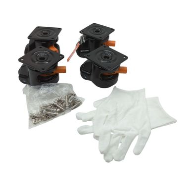 VEVOR Set mit 4 Möbelrollen 50,8 mm Höhenverstellbare Transportrollen