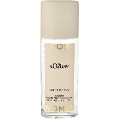 s. Oliver Scent of You Damen Deodorant 75 ml