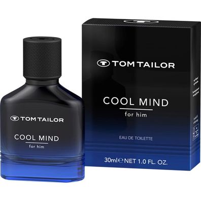 Tom Tailor Cool Mind Für Ihn Eau de Toilette 30 ml
