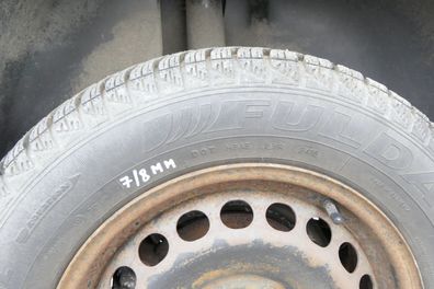 4x A4 B5 A6 4B Passat 3BG Felgen Reifen Winterreifen M+S 195/65 R15 91T 5-8mm