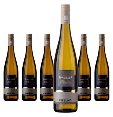6 x Spreitzer Rheinkiesel Riesling Spreiztet – 2024