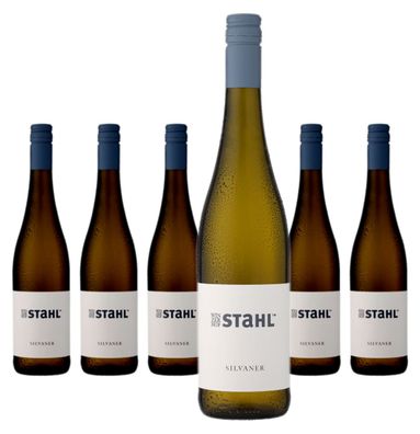 6 x Stahl Silvaner trocken – 2024