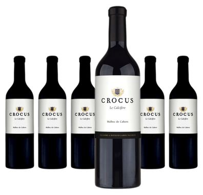 6 x Crocus Le Calcifére Malbec De Cahors – 2016