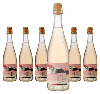 6 x Aubert & Mathieu Kisumé Rosé Sparkling Alkoholfrei