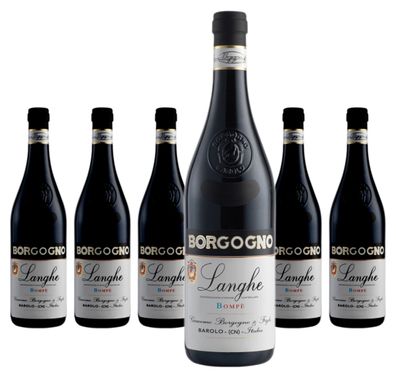 6 x Borgogno Langhe „Bompè“ Barbera – 2023