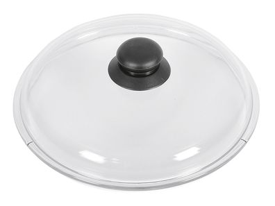 KARL KRÜGER Glasdeckel mit Kunststoffknopf Ø24cm