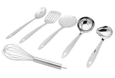 KARL KRÜGER Küchenhelfer-Set 6teilig Edelstahl